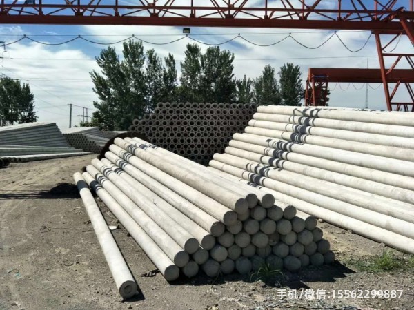 七里河190*10米非预应力水泥电线杆